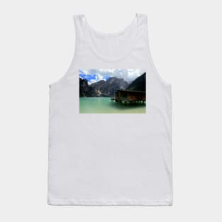 Quiet on the lake Braies Tank Top